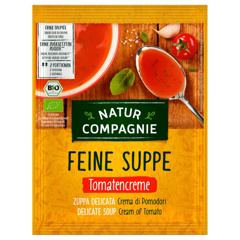 Natur Compagnie Bio Feine Suppe Tomatencreme 40g